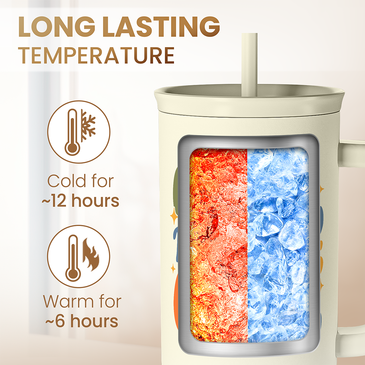 Cool Teacher Club Tumbler 40oz, Stainless Steel Insulated Coffee Travel Cup with Handle, Teacher Appreciation Gifts for Women, Teachers Gift for Valentines Birthday Farewell Christmas Teacher's Day